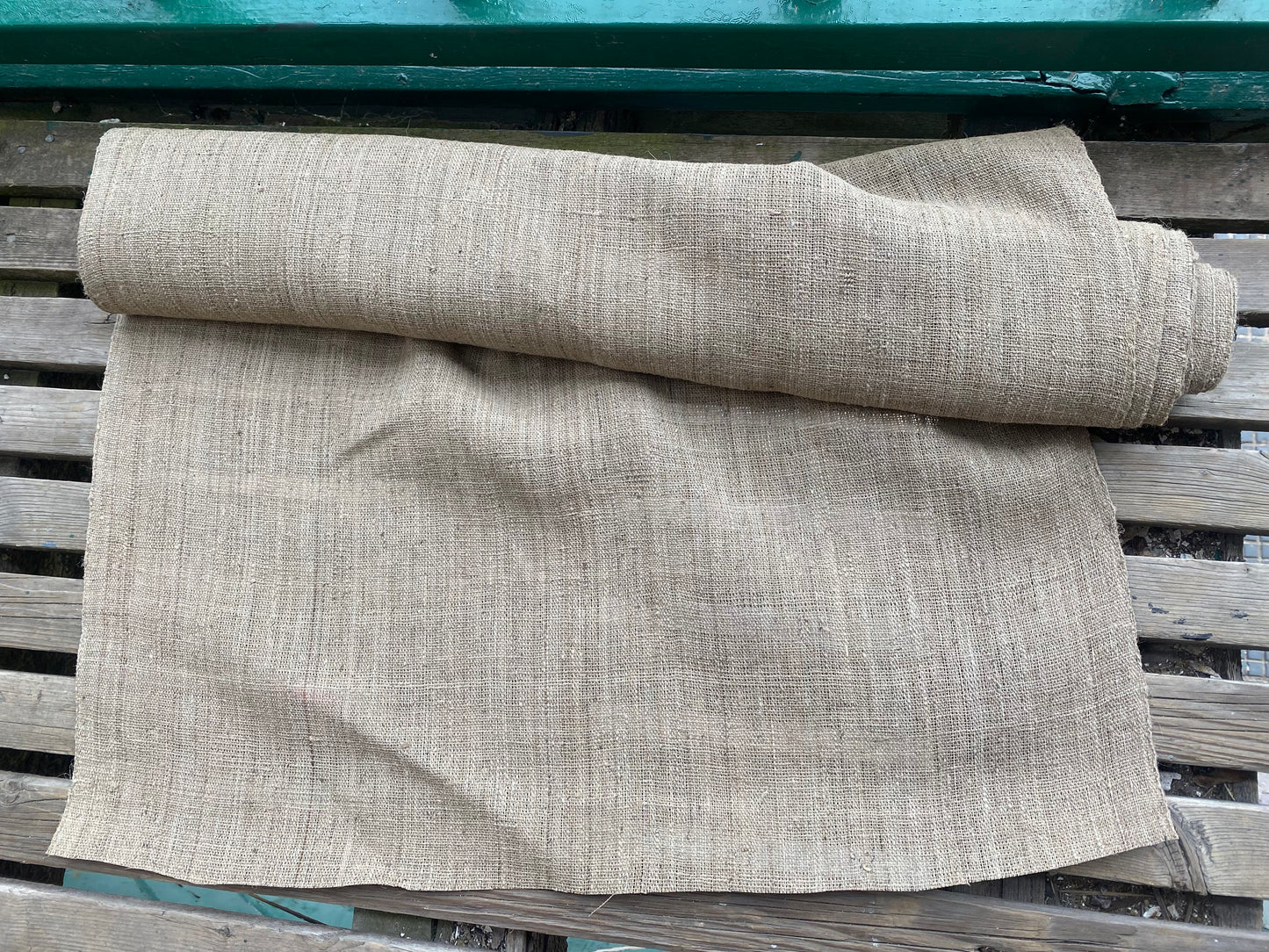 100% Himalayan giant nettle fabric - In Loose or tight weave