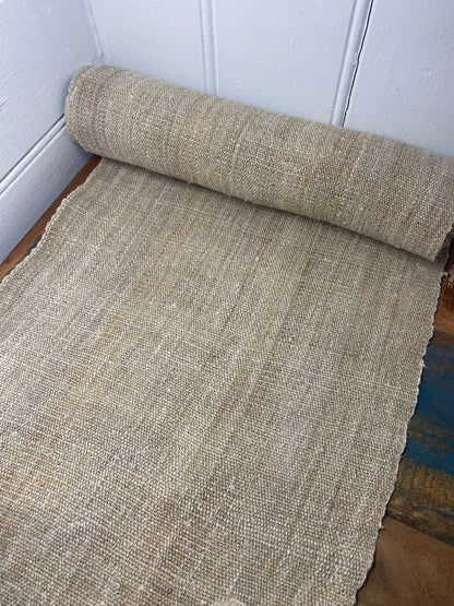 100% Hemp Handloom fabric - Roll of 3.5 M